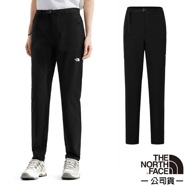 【The North Face】女 HIKE PANT 防潑水戶外徒步長褲.休閒運動褲.登山褲/8CJR-JK3 宇宙黑✿30E010